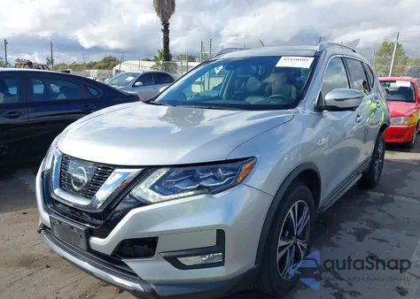 2017 Nissan Rogue Sl из США, поврежденный, VIN 5N1AT2MV7HC753110